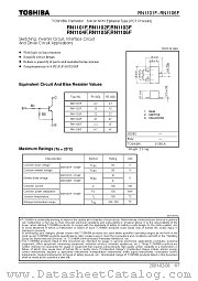 RN1103F datasheet pdf TOSHIBA