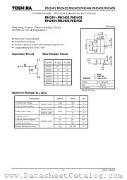 RN2404 datasheet pdf TOSHIBA