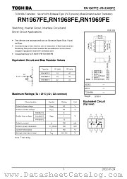 RN1969FE datasheet pdf TOSHIBA
