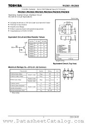 RN2905 datasheet pdf TOSHIBA