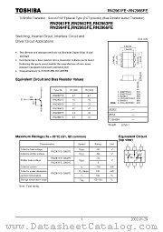 RN2961FE datasheet pdf TOSHIBA