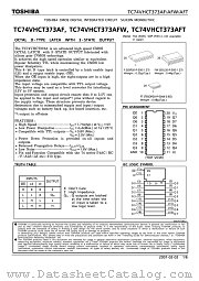 TC74VHCT373AFT datasheet pdf TOSHIBA