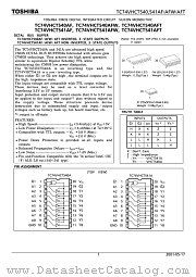 TC74VHCT540AFW datasheet pdf TOSHIBA