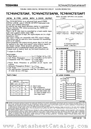 TC74VHCT573AFT datasheet pdf TOSHIBA