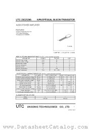 2SC2328A datasheet pdf Unisonic Technologies