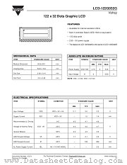 LCD-122G032G datasheet pdf Vishay