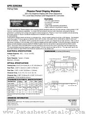 APD-320G064 datasheet pdf Vishay
