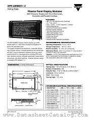 APD-480M021/-2 datasheet pdf Vishay