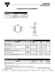 SI4431DY datasheet pdf Vishay