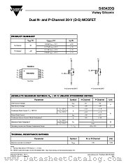 SI6542DQ datasheet pdf Vishay