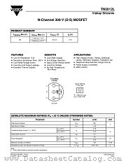 TN3012L datasheet pdf Vishay