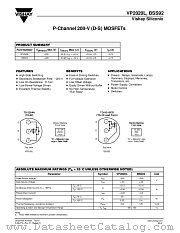VP2020L datasheet pdf Vishay