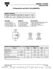 VP0808L datasheet pdf Vishay