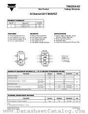 TN0205A datasheet pdf Vishay