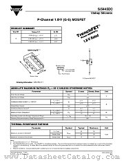 SI5445DC datasheet pdf Vishay