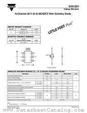 SI3812DV datasheet pdf Vishay