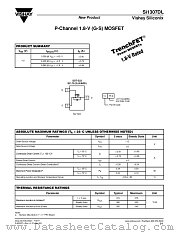 SI1307DL datasheet pdf Vishay