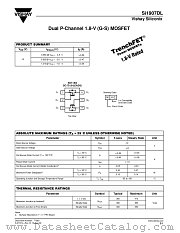 SI1907DL datasheet pdf Vishay
