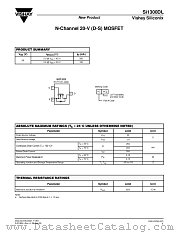 SI1300DL datasheet pdf Vishay