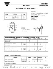 SI1410EDH datasheet pdf Vishay