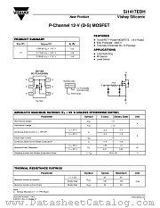 SI1417EDH datasheet pdf Vishay