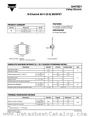 SI4470EY datasheet pdf Vishay