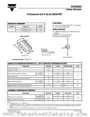 SI5406DC datasheet pdf Vishay