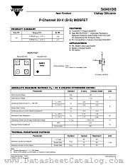 SI8401DB datasheet pdf Vishay
