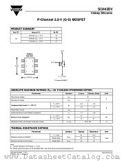 SI3443DV datasheet pdf Vishay