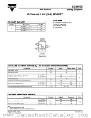 SI2311DS datasheet pdf Vishay