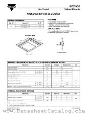 SI7370DP datasheet pdf Vishay