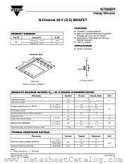 SI7888DP datasheet pdf Vishay