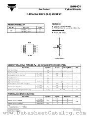 SI4464DY datasheet pdf Vishay