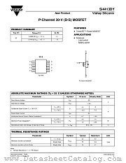 SI4413DY datasheet pdf Vishay