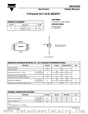 SI6443DQ datasheet pdf Vishay