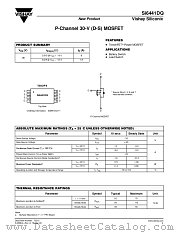 SI6441DQ datasheet pdf Vishay