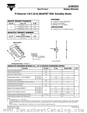 SI5855DC datasheet pdf Vishay