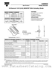 SI5856DC datasheet pdf Vishay