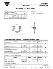 SI4427BDY datasheet pdf Vishay