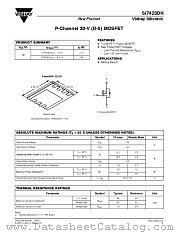 SI7423DN datasheet pdf Vishay