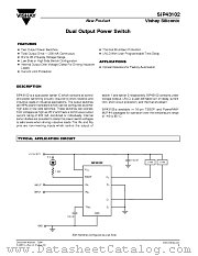 SIP43102 datasheet pdf Vishay