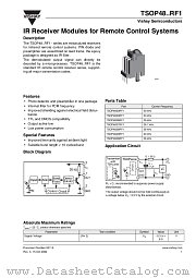 TSOP48..RF1 datasheet pdf Vishay