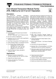 TFDS6501E datasheet pdf Vishay