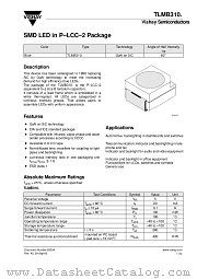 TLMB310. datasheet pdf Vishay
