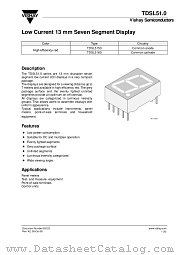 TDSL51.0 datasheet pdf Vishay