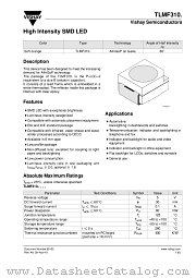 TLMF310. datasheet pdf Vishay