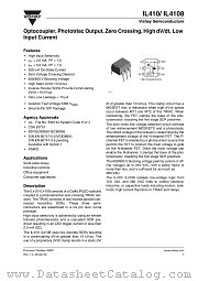 IL410 datasheet pdf Vishay