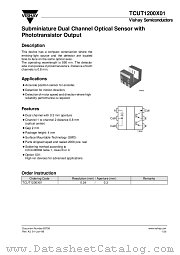 TCUT1200X01 datasheet pdf Vishay