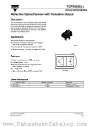 TCRT5000(L) datasheet pdf Vishay