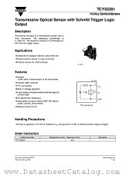 TCYS5201 datasheet pdf Vishay
